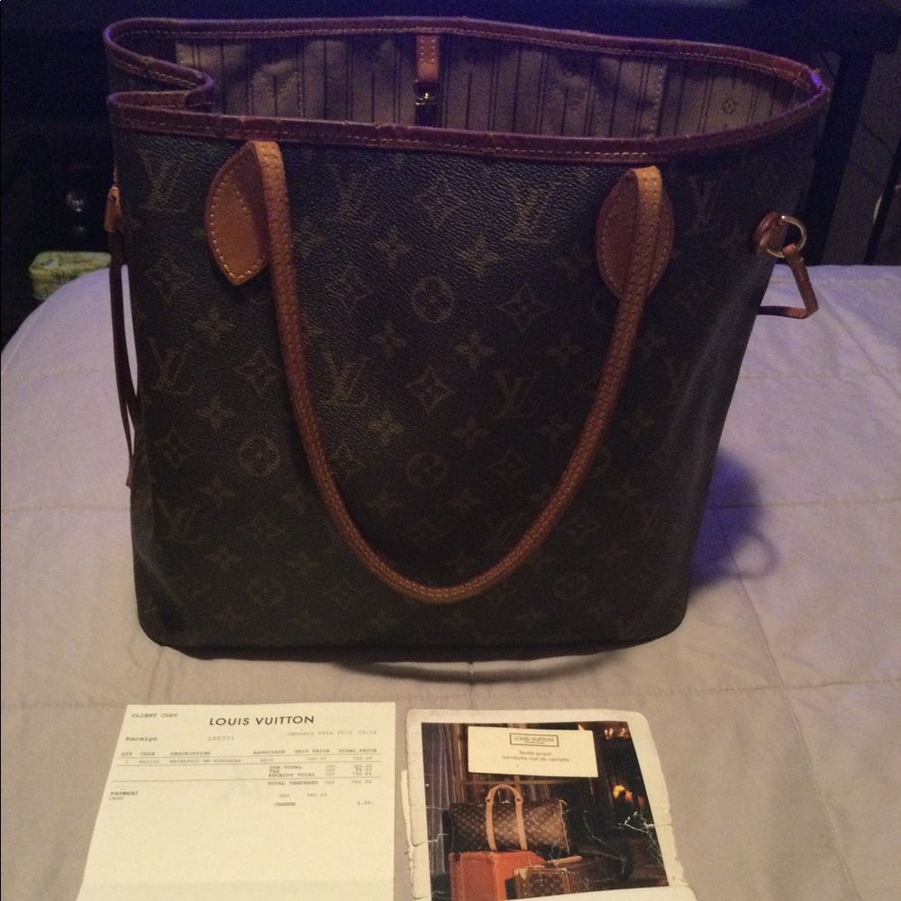Authentic 💯Louis Vuitton Neverfull MM BAg